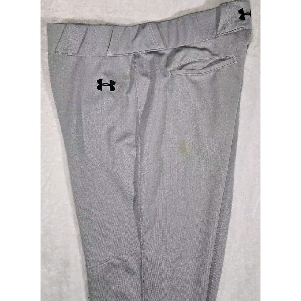 Under Armour Utility Baseball Pants Mens XL Gray 37x32 - Picture 4 of 16